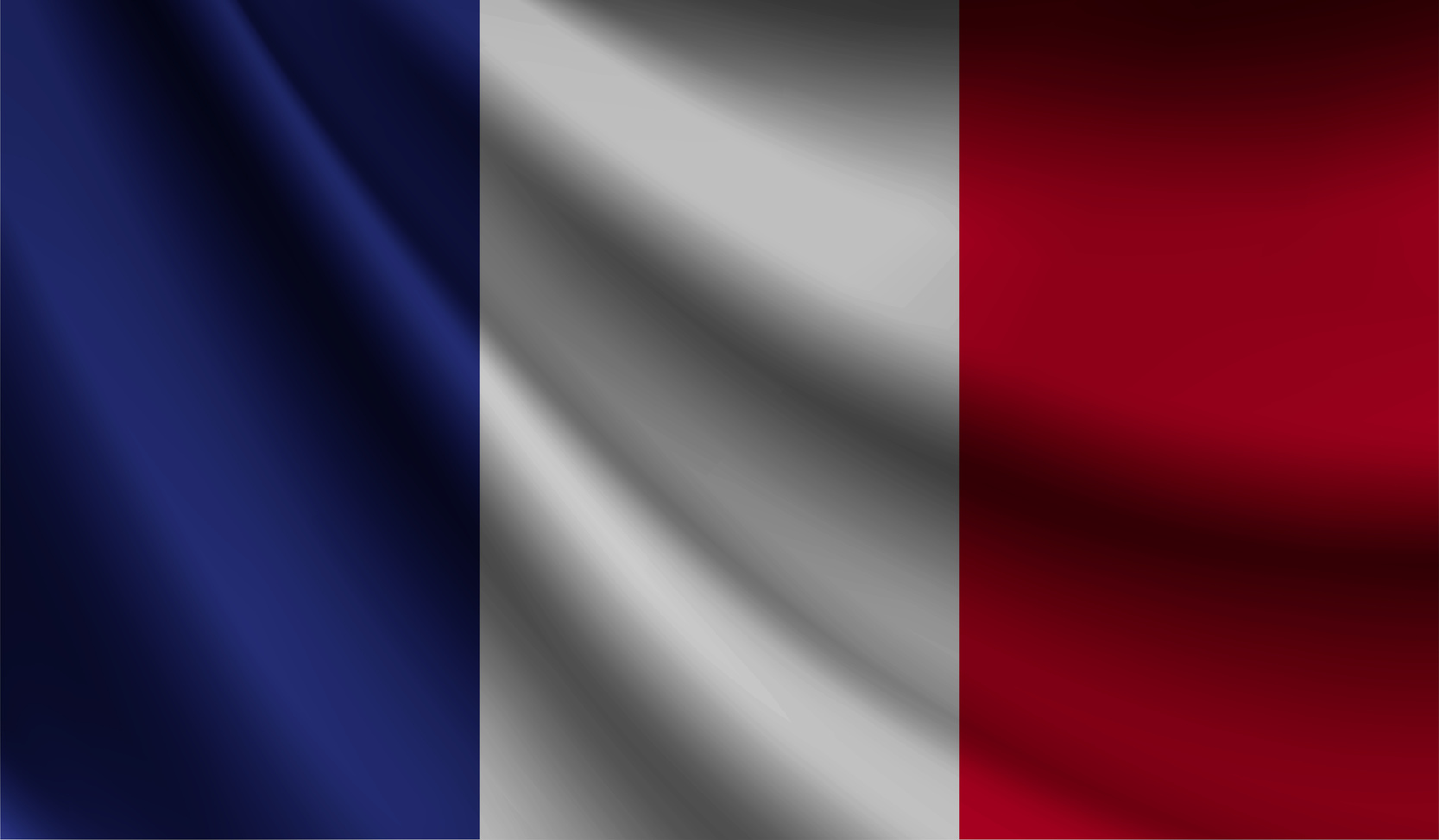 France flag wave